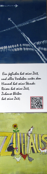 reisen und Zuhause