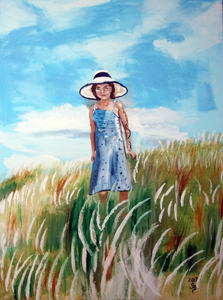 Steffis Monet - Kind auf Düne in Dänemark